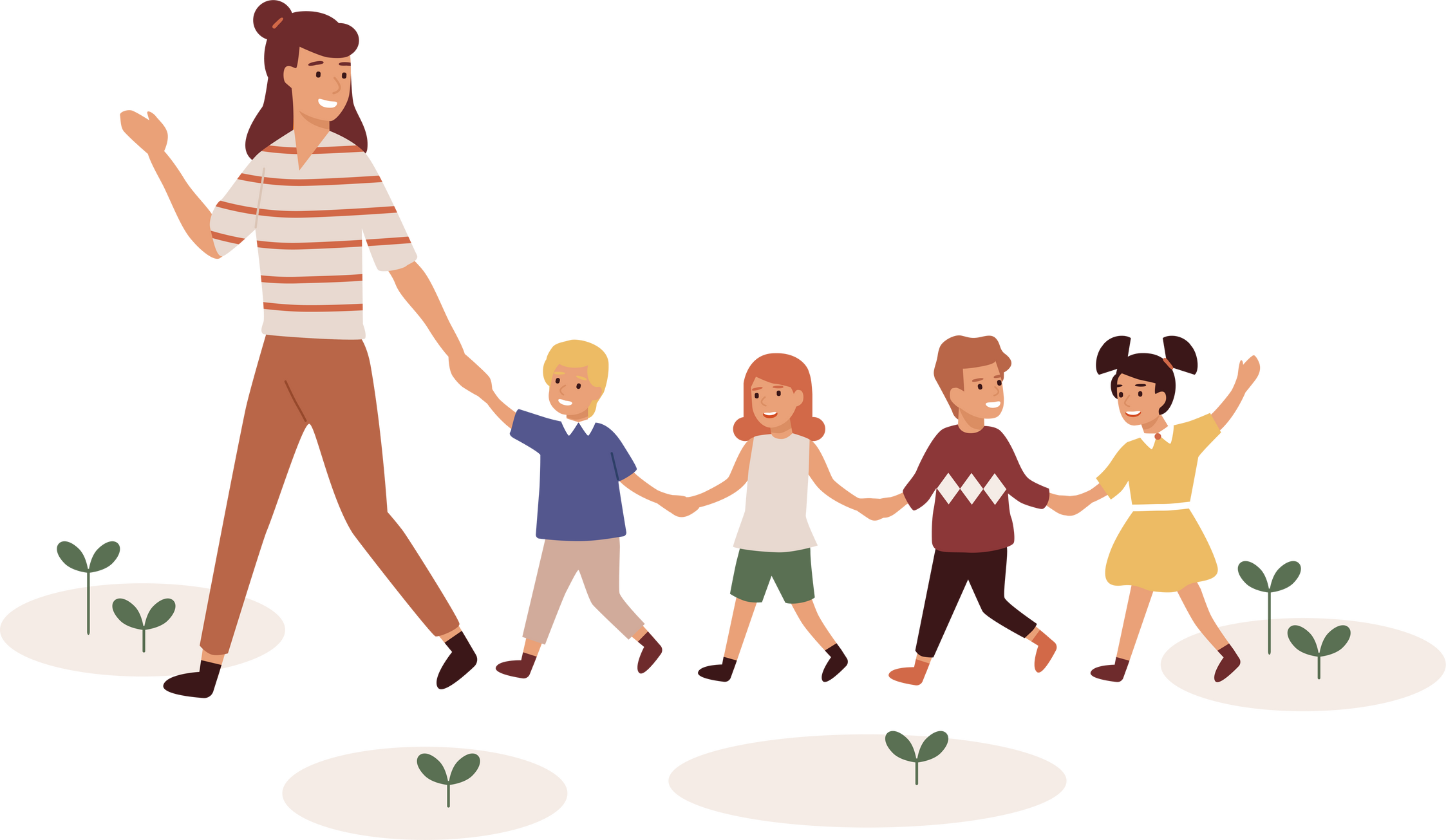 Preschool Class Illustration